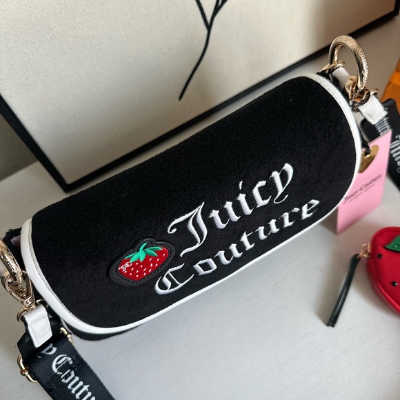Juicy Couture Strawberry Flap Shoulder Bag - Picture 2 of 3